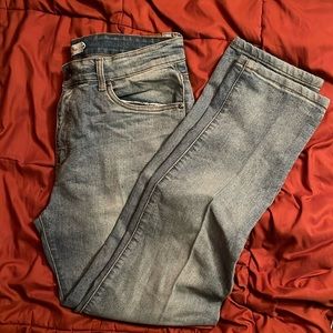 Men jeans light wash. 36x30